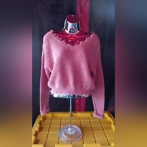 Jessica Simpson pink size L sweater